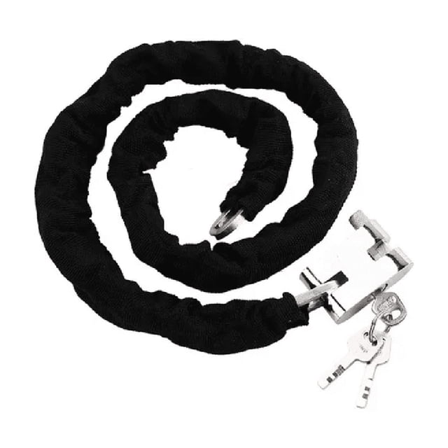 Cerradura De Cadena Antirrobo Para Bicicleta Y Motocicleta