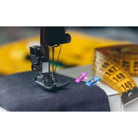 Performore Magik Clips, Multicolored, 100 Pack- Sewing Clips for Quilting and Crafts with Decorative Tin (Butterfly Design)