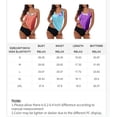 thumbnail image 2 of Camiseta sin mangas push-up de dos piezas con espalda en T para mujer, 2 of 7