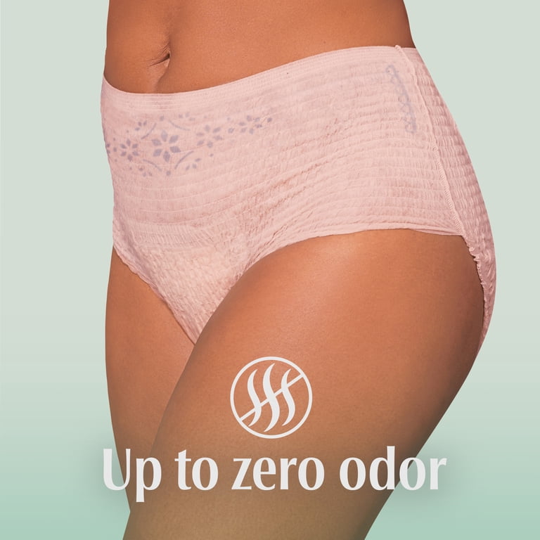 Depend Fresh Protection Incontinence Underwear for Women, Adult