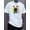 White, variant on Men's Graphic Tees Y2K Baggy Shirts Unisex Oversized Tshirts Figure Print 90s Vintage Streetwear Tops White L
