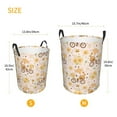 thumbnail image 5 of Gaeub Cute Bee Gnome Dirty Clothes Storage Basket, Toy Storage Bin for Storing Clothing, Diapers, Toys - Small, 5 of 8