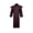 Brown, variant on Full Length Western Waterproof Oilskin Duster (Black, XXL)