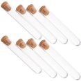 thumbnail image 3 of 30PCS Clear Test Tubes with Cork Stoppers Plastic Test Bottle Storage Bottle for Scientific Experiments ( Plastic Test Tube), 3 of 4