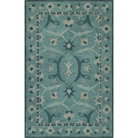 Addison Camilla Peacock Traditional Area Rug Walmart Com