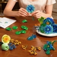 thumbnail image 4 of Set de Construcción de Flores PLAXSOON 1309 Piezas con Florero Botánico, 4 of 9
