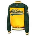 thumbnail image 3 of Women's Starter Gold Oakland Athletics The Legend Full-Snap Jacket, 3 of 4
