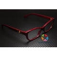thumbnail image 3 of GUCCI GG0635O 006 Cat Eye Burgundy Gold Demo Lens 53 mm Women's Eyeglasses, 3 of 6