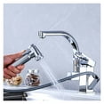 thumbnail image 2 of Stainless Steel Pull Out Kitchen Faucet With Swivel Spout High Pressure Sprayer 360 Rotating Spout Hot Cold Water Mixer Taps ,Effortless Installation, 2 of 7