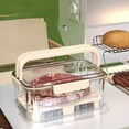 thumbnail image 3 of Food Storage 2 Large Capacity Portable Sealed Rectangular Bento for Outdoor School Lunches Fruit & Food Organization Transparent Design Hassle-Free Storage Solution, 3 of 5