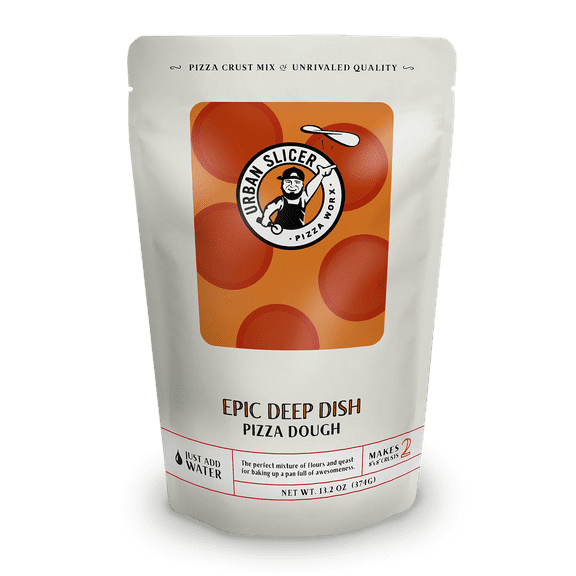 Urban Slicer Pizza Worx Epic Deep Dish Pizza Dough Mix 13.2 oz