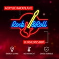 thumbnail image 2 of Rock Roll Neon Sign for Wall Decor,Kids USB Powered Rock Roll Led Sign, Reusable Rock Roll Light Up Sign for Boys and Girls, Light Up Sign for Bedroom and Livingroom, 2 of 8