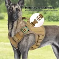thumbnail image 4 of Pechera Táctica Arnés Ajustable Para Perro Mediano Grande, 4 of 8