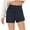 Navy, variant on Hvot&aat Women's Summer Y2K High-Waisted Cargo Shorts Stretchy Straight Wide Leg Short Business Casual Golf Shorts