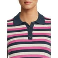 thumbnail image 4 of Madden NYC Junior's Short Sleeve Polo Collar Top, 4 of 5
