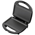thumbnail image 4 of OSTBA 2-Slice Sandwich Maker and Panini Press Grill, 750W Fast Heating Breakfast Sandwich Maker with Removable Nonstick Plates, Compact Grill for Grilled Cheese, Sandwiches and Steaks, 4 of 11