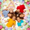 thumbnail image 3 of 100pcs Rainbow Balloons, 12 Inches Pastel Balloons Assorted Color Colorful Multicolor Macaron Latex Party Balloons for Kids Birthday, Summer Party, Haweii Party, 3 of 8