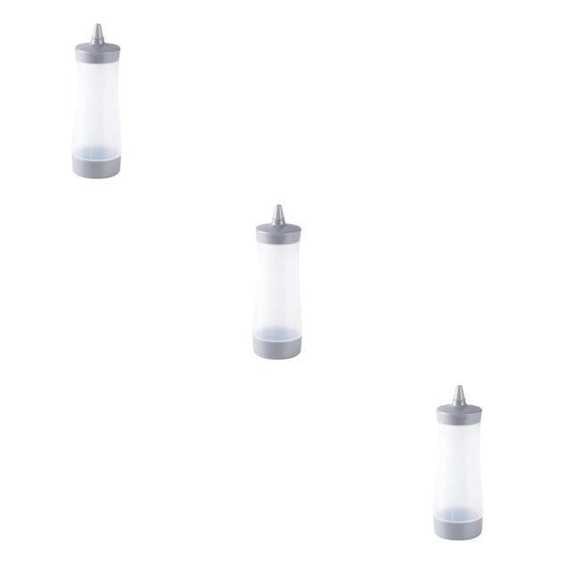 Wosthever Botellas exprimibles para condimentos, para Ketchup, mostaza, Mayo, salsas picantes, botellas de aceite de oliva, utensilios de cocina Type1 NO1 Wosthever CBP067836