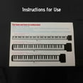 thumbnail image 3 of Piano Keyboard Keys Stickers for Beginners for 88/61/54 Keys Piano, 3 of 6