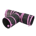 thumbnail image 4 of Cat Tunnel 3 Way Pet Play Tunnel Collapsible Tunnel Toy for Cats Dogs Rabbits Pets, 4 of 6