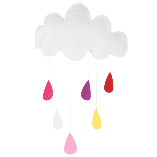 Cloud Raindrop Hanging Decor DIY Baby Room Decor Kids Room Decoration