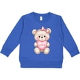 thumbnail image 2 of Inktastic Cute Teddy Bear with Heart Love Toddler Sweatshirt, 2 of 4