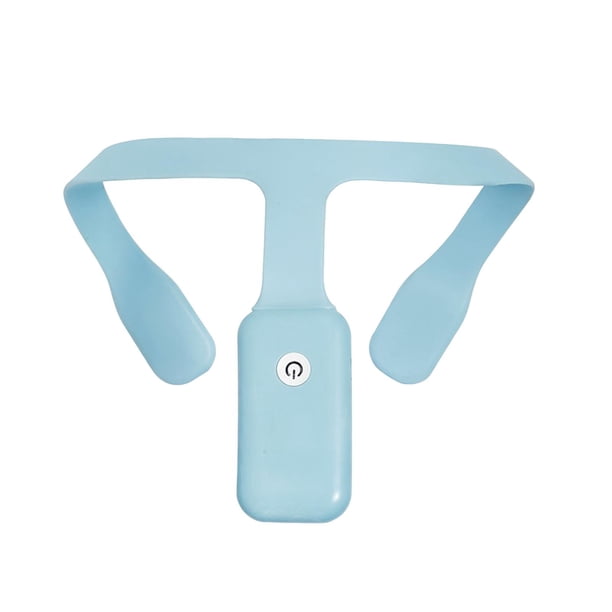 Corrector de postura inteligente Recordatorio de vibración Dispositivo de entrenamiento de postura inteligente Niños Azul jinwen corrector de postura