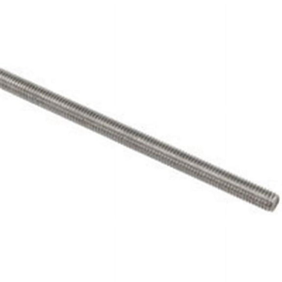 National Hardware N218-230 Threaded Steel Rod, 16 TPI, 3/8 x 36 In. - Quantity 1