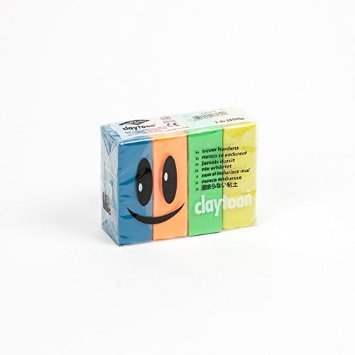 VAN AKEN INTERNATIONAL 18160 Argile de Modélisation 1LB 4 PACK Ensemble Couleur Mutante