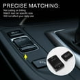 thumbnail image 3 of Unique Bargains Central Control SPORT ECOPRO OFF Button Cover for BMW 1 2 3 4 Series F20 F21 F22 F23 F30 F31 F34 Gear Panel Control Switch Black Center Console 2 Pcs, 3 of 6