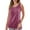 Purple, variant on lmcalzta Plus Size Womens Pajama Tank Tops Crew Neck Sleeveless Tshirts Homewear Lounge Tank Shirts