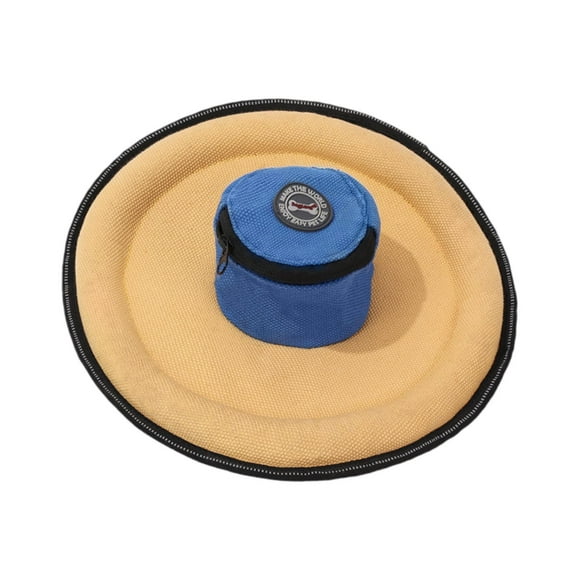 Juguete para perros con forma de disco volador, para atrapar y jugar, para perros pequeños, medianos y grandes, interactivo y alimentable.