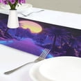 thumbnail image 4 of Yayeee Table Runner 70 inches Long Home Kitchen Dinning Party Decoration, Blue Road, 4 of 7
