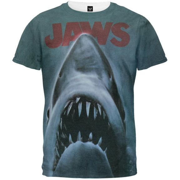 Jaws - Poster All Over T-Shirt - Large