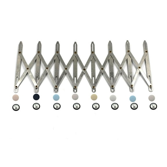 Equidistant Measuring Marking Tool Expanding Quilting Sewing Ruler for Grommet Button Holes Window Curtain Beginner Dressmaker