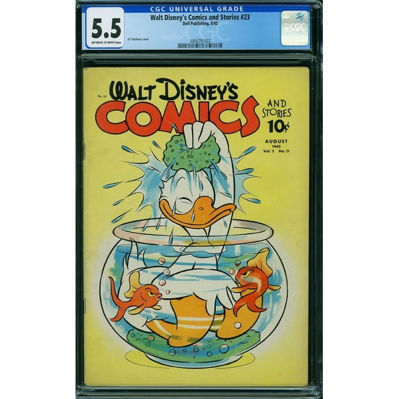 Walt Disney's Comics and Stories #23 - CGC 5.5 Comic Book