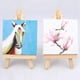 thumbnail image 5 of 10 Sets Mini Display Easel With Canvas 8x8cm Small Table Gift, 5 of 5