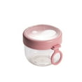 thumbnail image 2 of Tazas de Plástico con Tapas 600Ml Avena Durante la Noche Contenedor con Tapa Y Cuchara, Microondas Calentados, Taza de Sopa, Taza de Cereales de Plástico Portátil a Prueba de Fugas, Taza de Desayuno D, 2 of 2