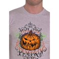 thumbnail image 3 of Nightmare Before Christmas - Camiseta All Hail the Pumpkin King de Algodón para Adultos Unisex (Gris), 3 of 3