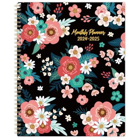 2024-2025 Monthly Planner/Calendar - Monthly Calendar from Jul. 2024 - Dec. 2025, 9'' x 11'', 2024-2025 Monthly Planner Spiral Bound with Monthly Tabs