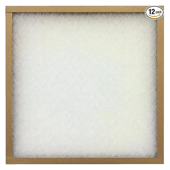 25x25x1, Percisionaire Ez Flow Ii Front Panel Merv 4, 10055.012525, Pack12