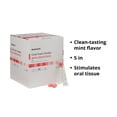 thumbnail image 4 of McKesson Oral Foam Swabs with Dentifrice - Disposable Mouth Swabs, 5 in, 250 Count, 1 Pack, 4 of 11