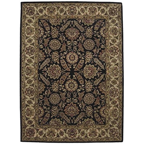 Nourison Jaipur Black Area Rug Black 5'6" x 8'6"