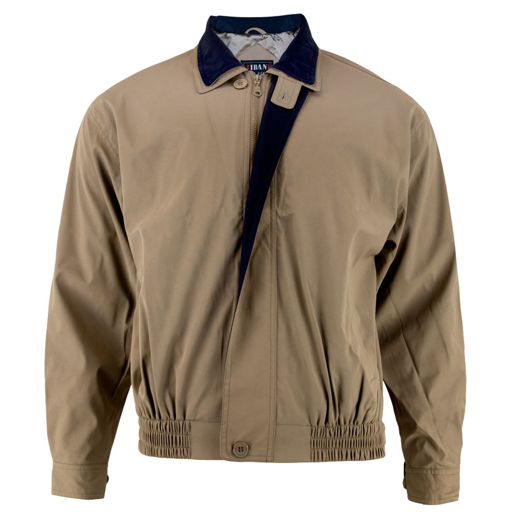tan windbreaker jacket