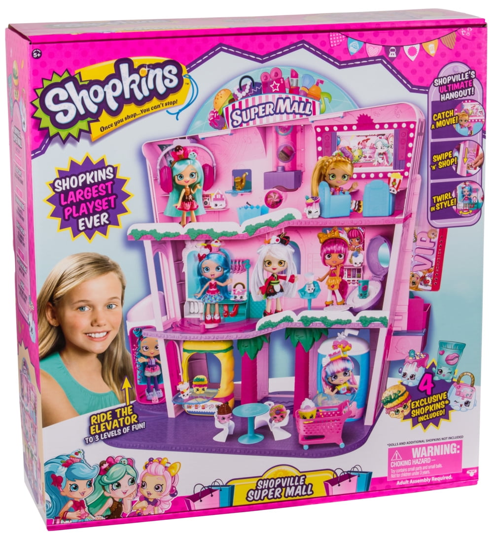 shopkins super mall walmart