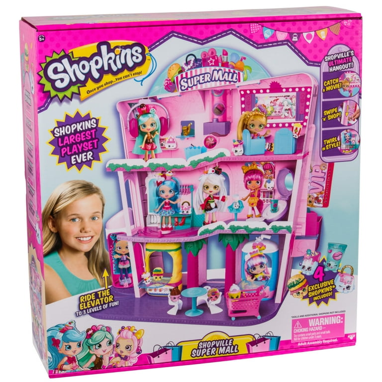 Shopkins super store mall walmart