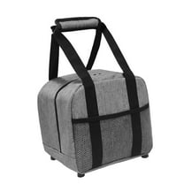 amleso Bowling Bag with Ball Holder Cushion, Practical Bowling Storage Handbag, Individual Bowling Bag -container for The Trip