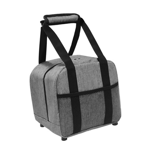 amleso Bowling Bag with Ball Holder Cushion, Practical Bowling Storage Handbag, Individual Bowling Bag -container for The Trip