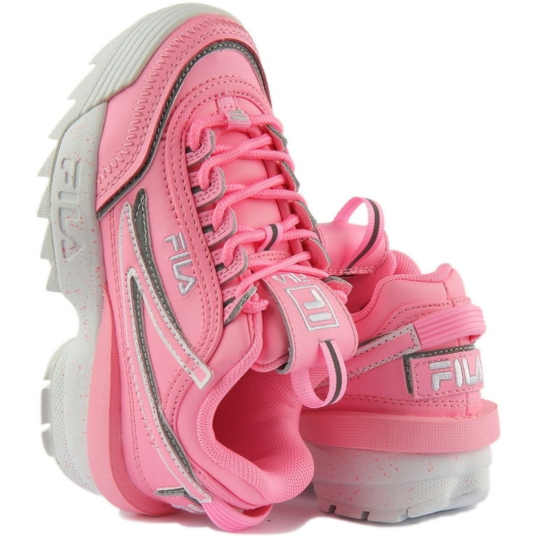Fila baby best sale pink trainers