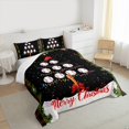 thumbnail image 3 of Homewish Baseball Xmas Tree Bedding Comforter Set, Dreamy Winter Festival Twin Comforter Sets, Merry Christmas Bedding Set, Super Cozy Room Decor, 2-Piece, 3 of 8